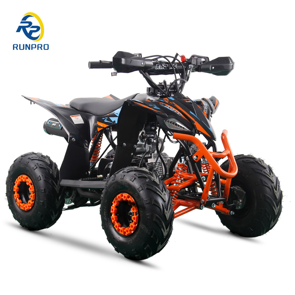 Runpro Quad 110cc Kids Mini Atvs Quad Bike Electric Start Scooter Buggy Jeep Kid ATV