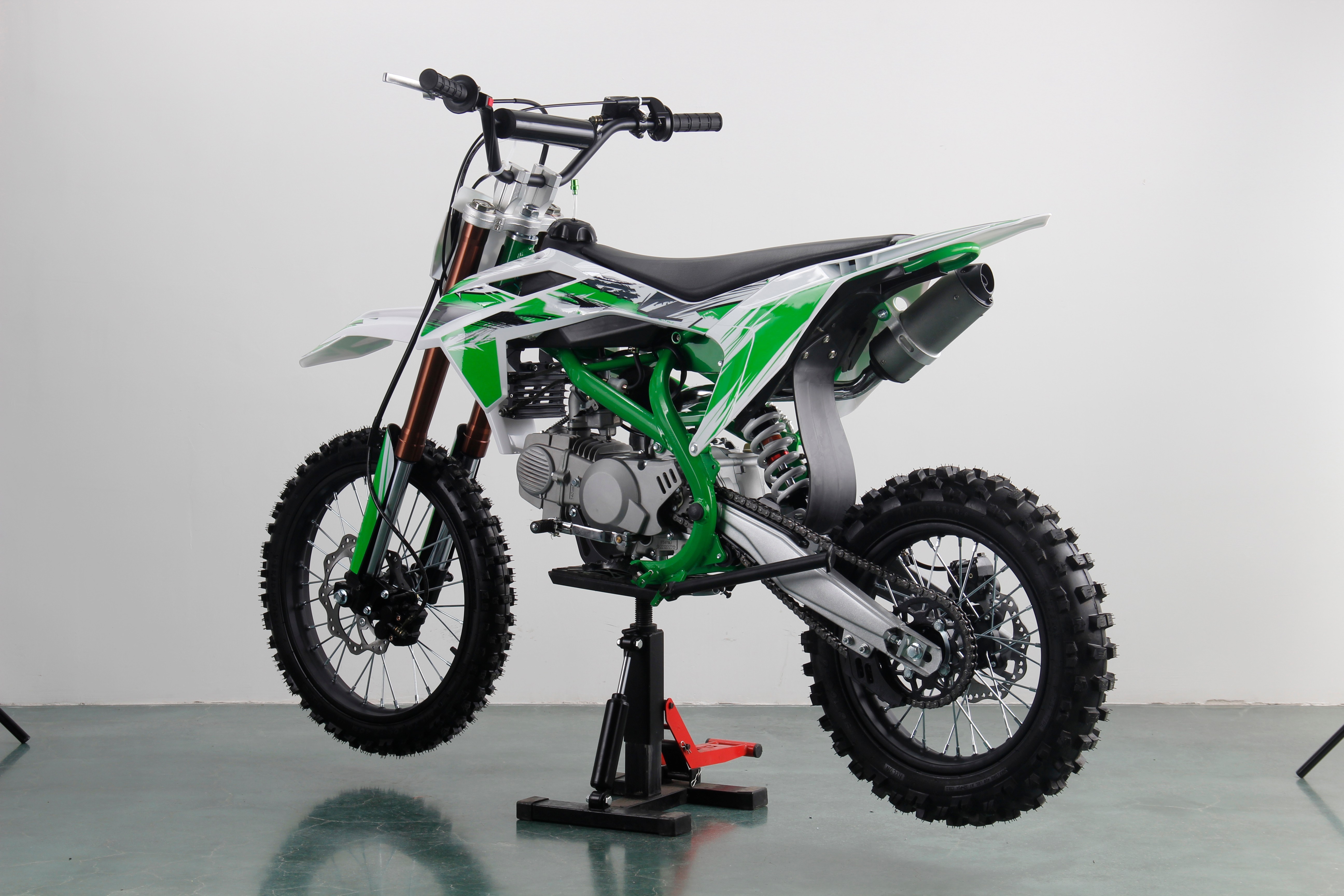 Off-Road 110 125cc Mini Moped Dirt Bike 4-Stroke Racing Sportbikes Moto Pitbike Gasoline Motorcycles for Sale