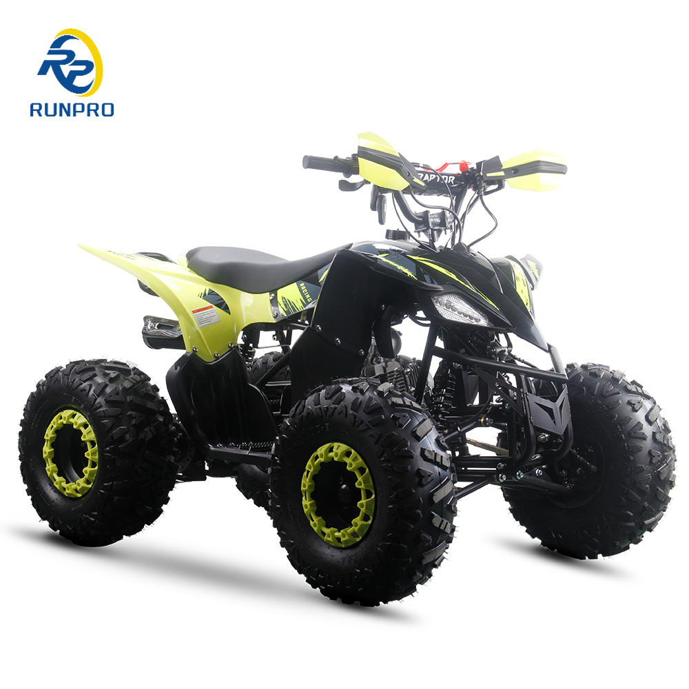 Four Wheels 125cc Displacement Quad Electric Start All terrain vehicle ATV for kids cuatrimoto quad bike for Sale