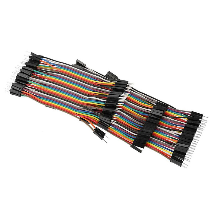 Custom Male to Female 1P 2P 3P 4P 5P 6P 10P 20P 30P 40P Cable DuPont 2.54mm Breadboard Line Flat Ribbon Jumper Wire harness