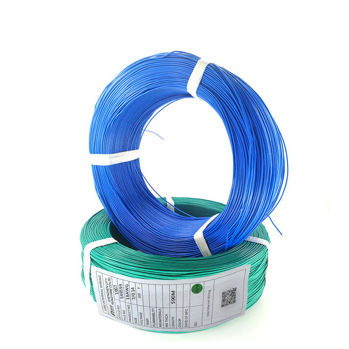 Solid Core Multi Strands UL1007 18awg /20awg/22awg/24awg/26awg/28awg/30awg  PVC 300V wire