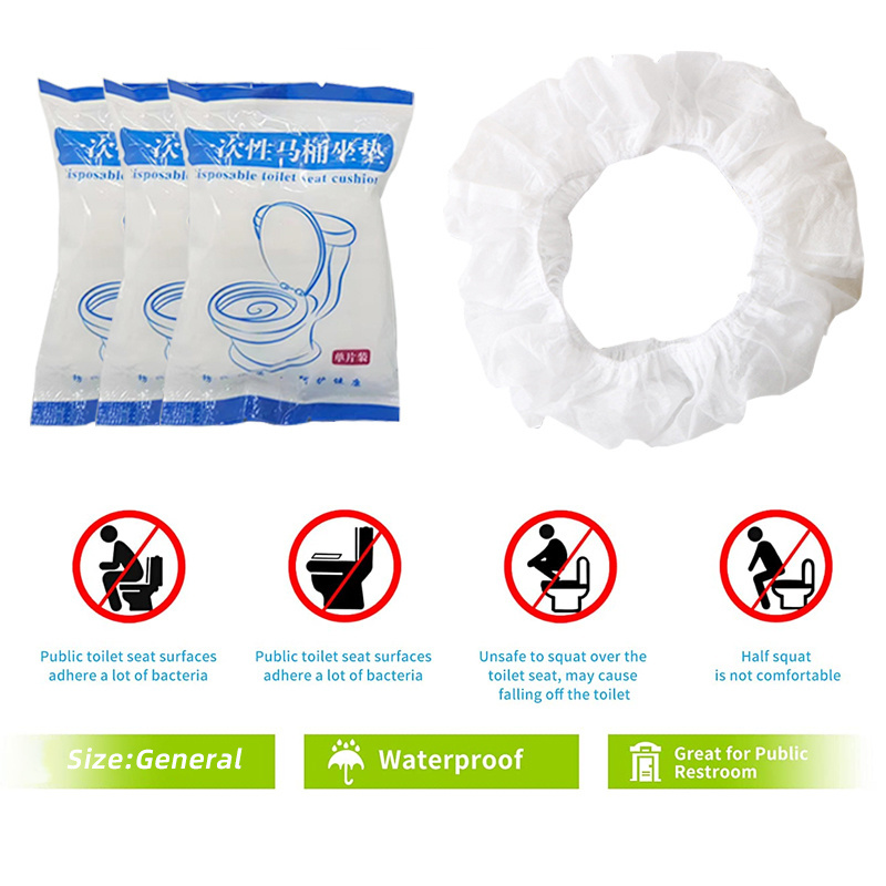 OEM Toilet Seat Covers Disposable Waterproof Non-woven Disposable Toilet Seat Covers