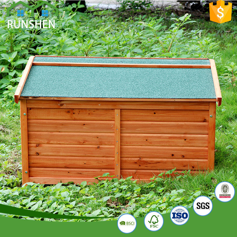 Garden Luxury Dog House Crate Outdoor Waterproof Cat Rabbit Pet House Cages Wholesale Customized Timber Wooden Dog Kennels