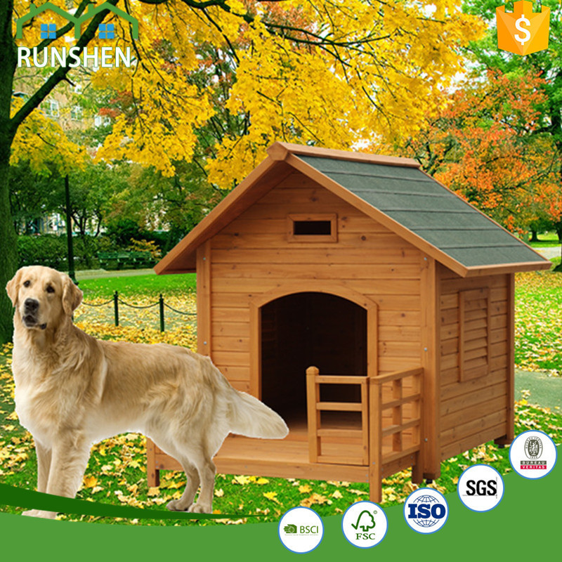 Outdoor Wooden Dog House For Large Dogs Cedar Dog Kennel