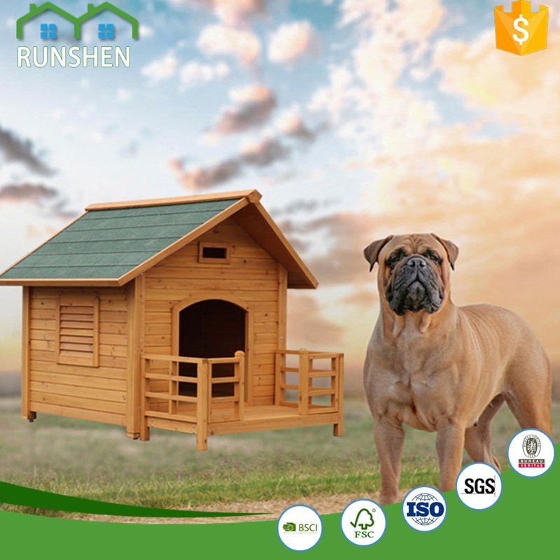 Outdoor Wooden Dog House For Large Dogs Cedar Dog Kennel