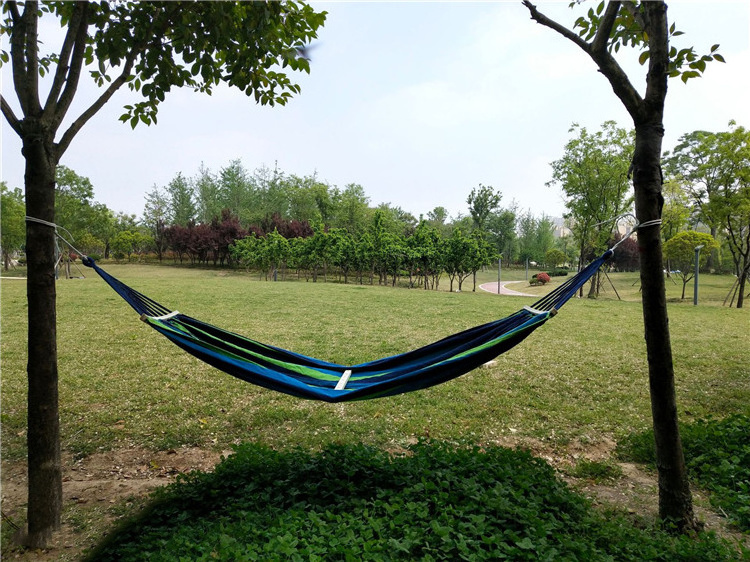 Free Standing Quilted Garden Wood Folding Outdoor Nylon Portable Hamac Suspendu Hamak Camping Hamaca Hammocks Swings