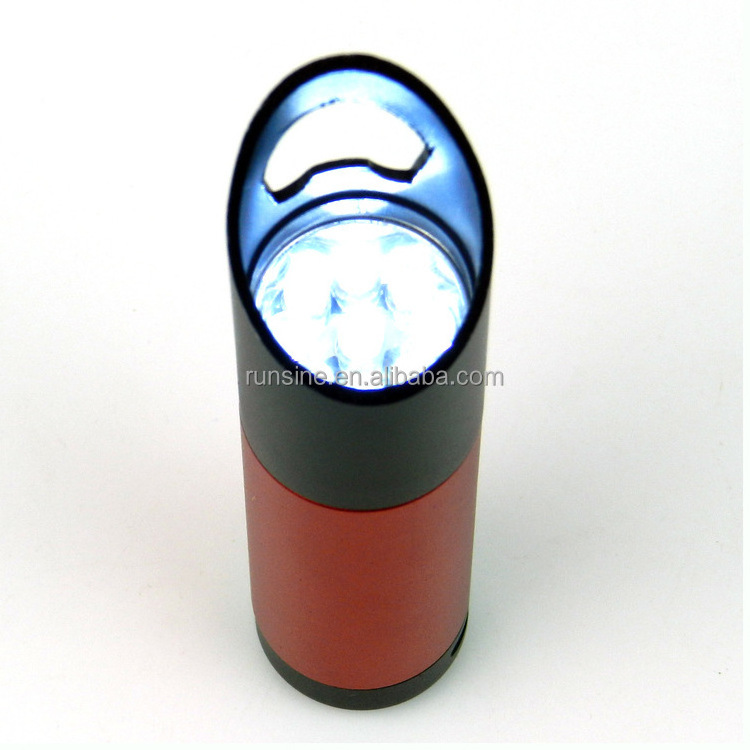 Pocket  LED Flashlight Work Light Portable with Bottle Opener Folding  Flashlight for Walking