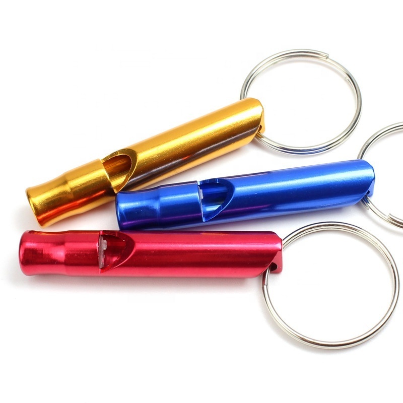 Metal Survival Whistle Soccer Referee Whistle Sports Outdoor Emergency Campaign Camping Hunting Mini Aluminum Whistle