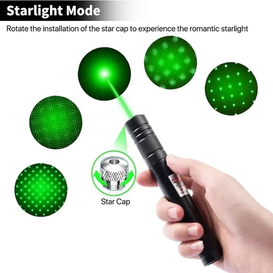 Long Range Green Laser Pointer, 2000 Meters Laser Pointer High Power Pen, Green Lazer Pointer Rechargeable