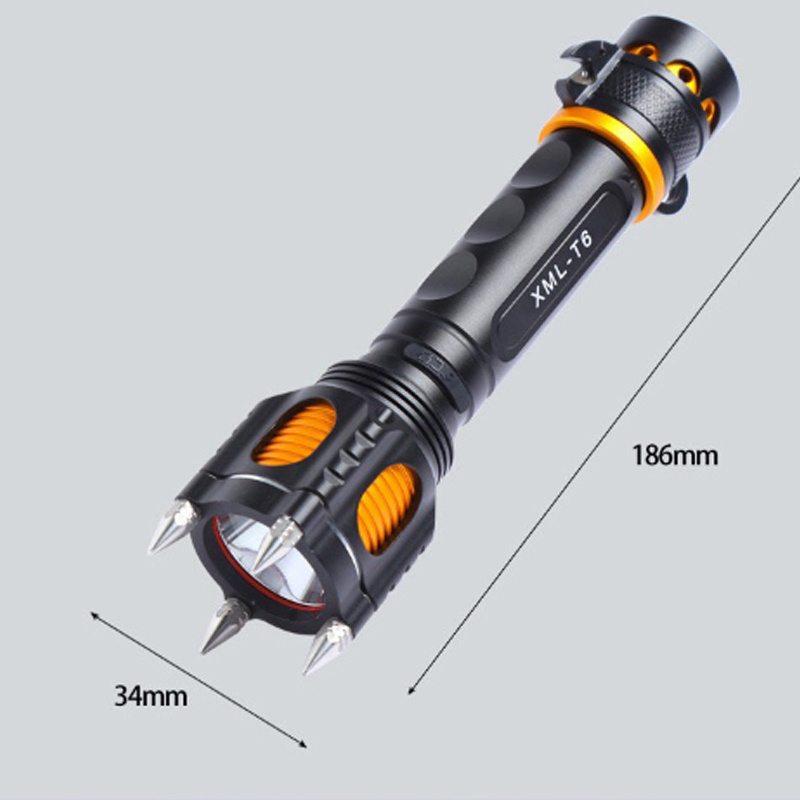 Aluminum 18650 Emergency T6 led Mini High Power Style Rechargeable Tactical led Torch Flashlight