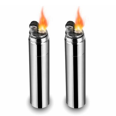 Emergency Fire Starter Flint Match Lighter Lighter Metal Outdoor Hiking Camping Safety Survival Tools