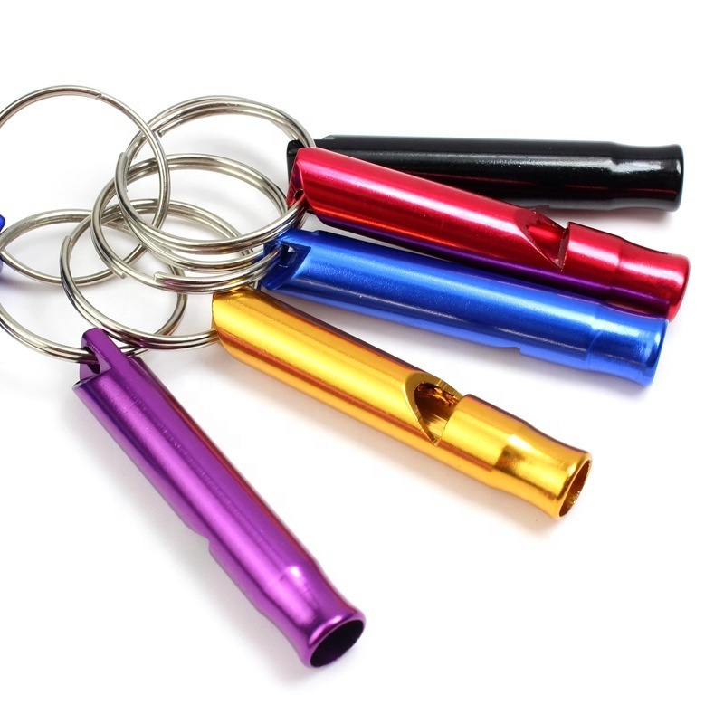 Metal Survival Whistle Soccer Referee Whistle Sports Outdoor Emergency Campaign Camping Hunting Mini Aluminum Whistle