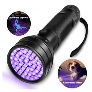 UV Flashlight Black Light, 51 LED Blacklight Pet Urine Detector for Dog/Cat Urine Dry Stains Bed Bug