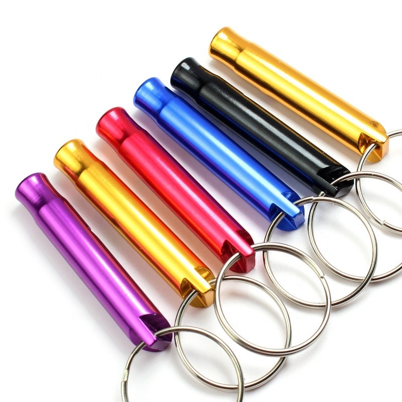 Metal Survival Whistle Soccer Referee Whistle Sports Outdoor Emergency Campaign Camping Hunting Mini Aluminum Whistle