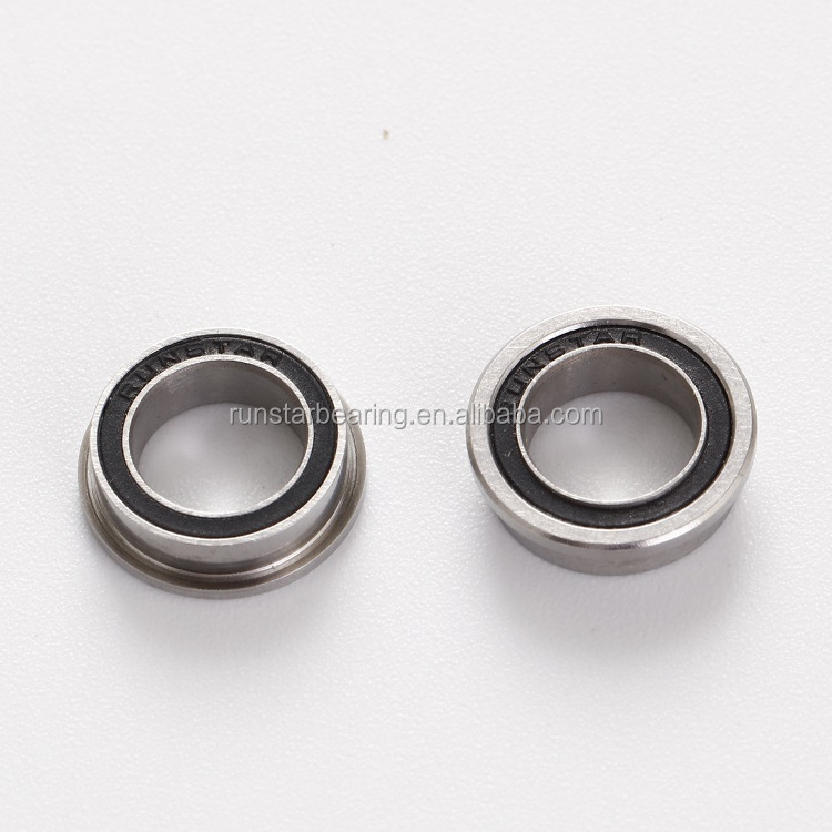 High Precision Water Resistant Miniature Flange Ball Bearing manufacturer 5*10*4mm MF105-2RS LF-1050-2RS Micro Flanged Bearing