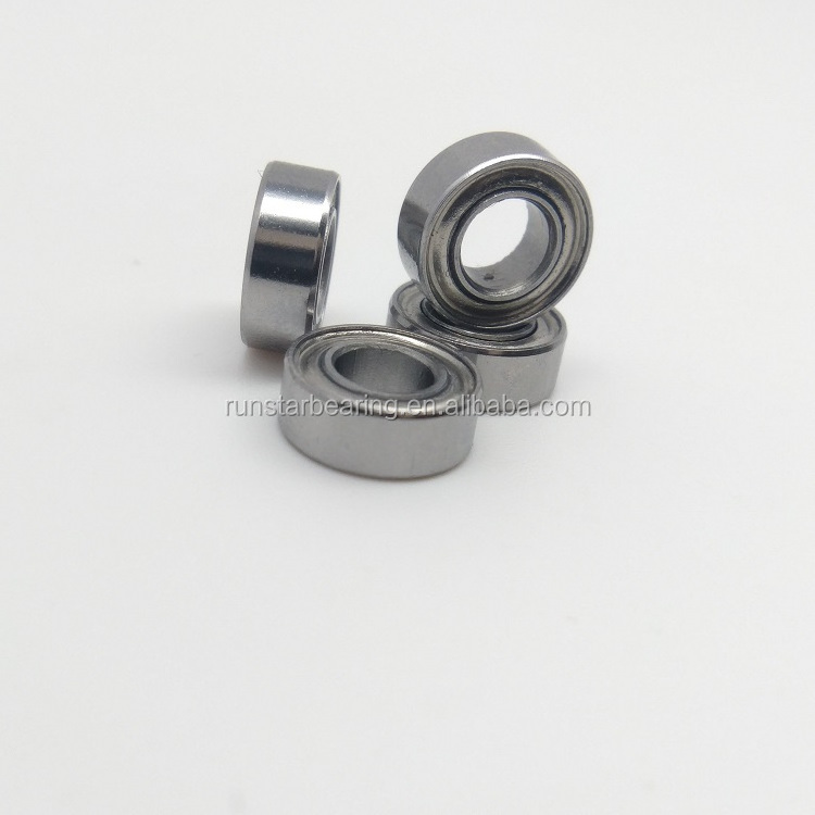 ISO9001:2015 stainless steel bearing smr74zz 4*7*2.5mm small axle bearing