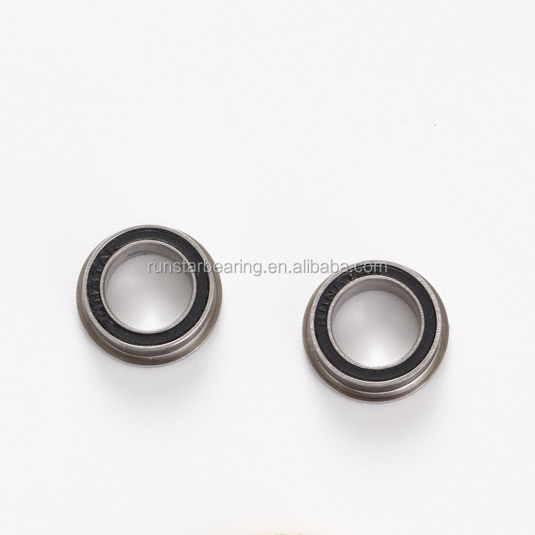 High Precision Water Resistant Miniature Flange Ball Bearing manufacturer 5*10*4mm MF105-2RS LF-1050-2RS Micro Flanged Bearing