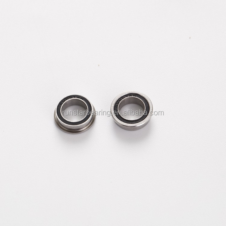 High Precision Water Resistant Miniature Flange Ball Bearing manufacturer 5*10*4mm MF105-2RS LF-1050-2RS Micro Flanged Bearing