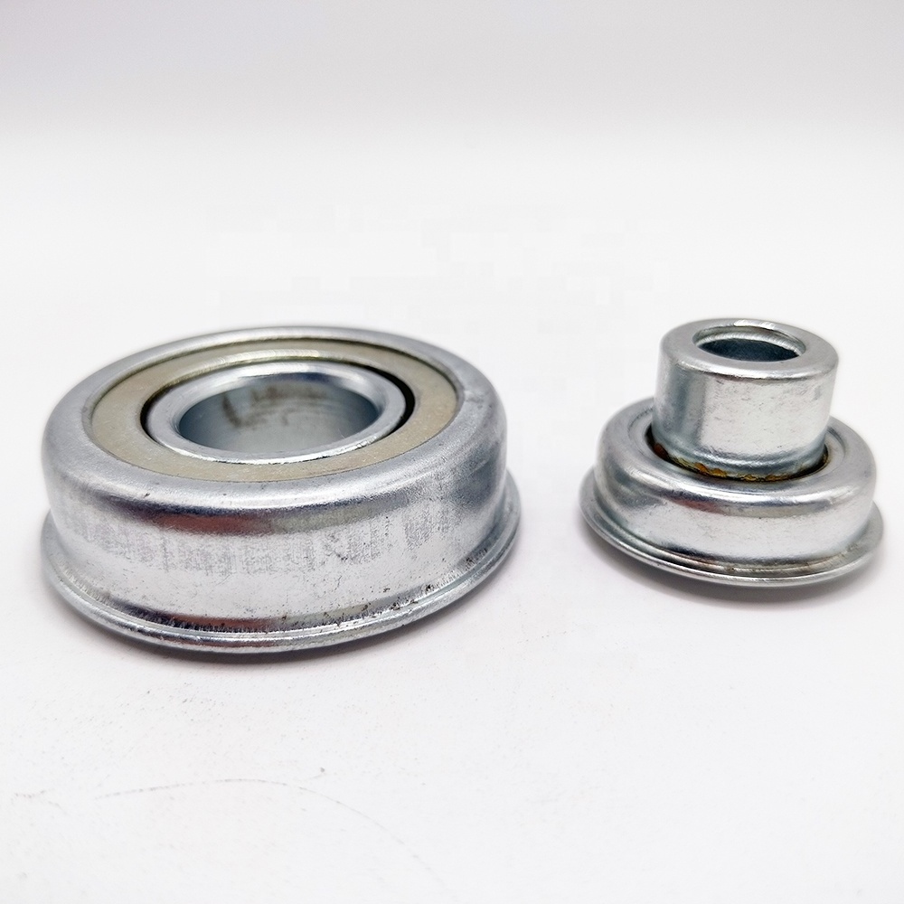 Mower bearing Pressing bearings inner diameter 16mm outer diameter 35mm flange bearingF6001Used for lawn mowers