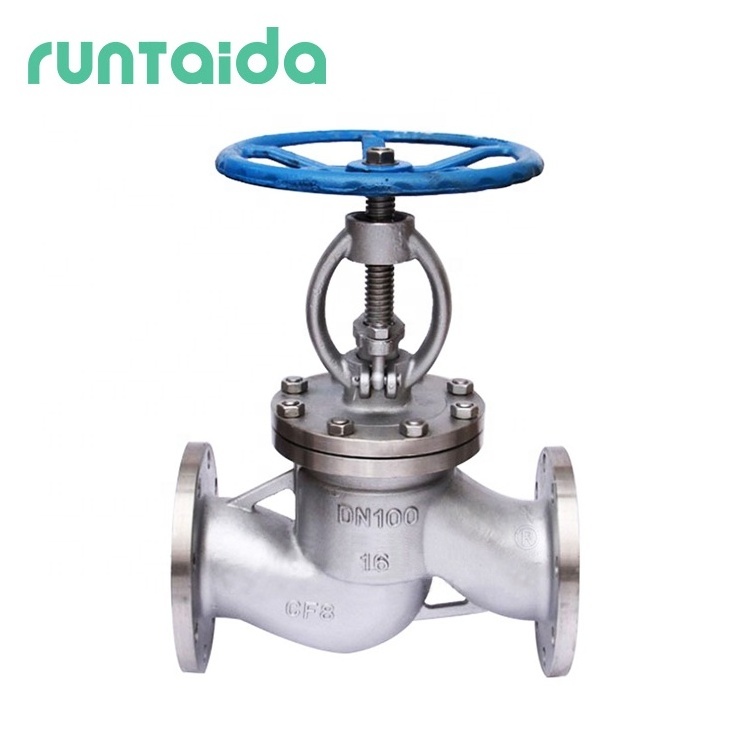 JIS 5k PN16 DN100 stainless steel water level globe control valve price