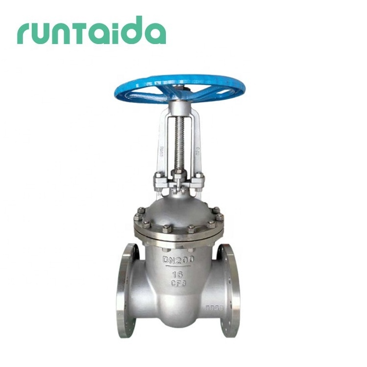 Factory price handwheel flanged soft seal resilient seat gate valve