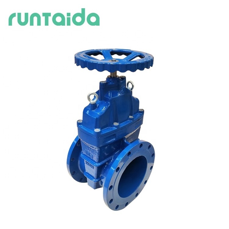 Factory price handwheel flanged soft seal resilient seat gate valve