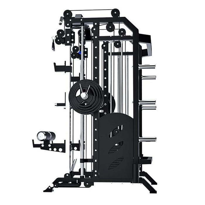 NEW  HOT SALE multi functional commercial home gym use cheap power squat rack smith machine