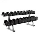 Commercial Gym Fitness Accessories Equipment Double Layer Bracket 2 Tier Dumbbell Set Dumbbell Rack