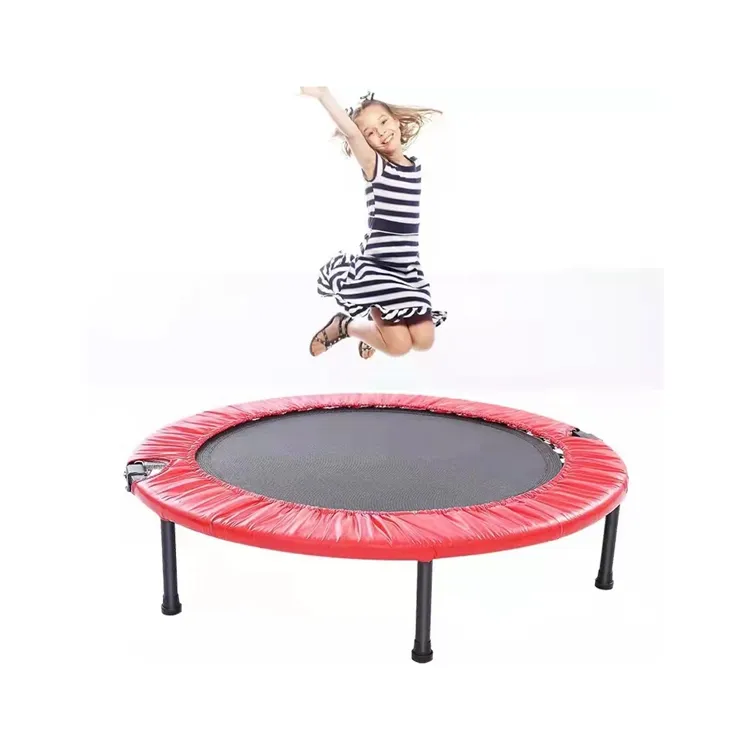 Foldable jumping trampoline 40 inch mini trampoline fitness without safety net