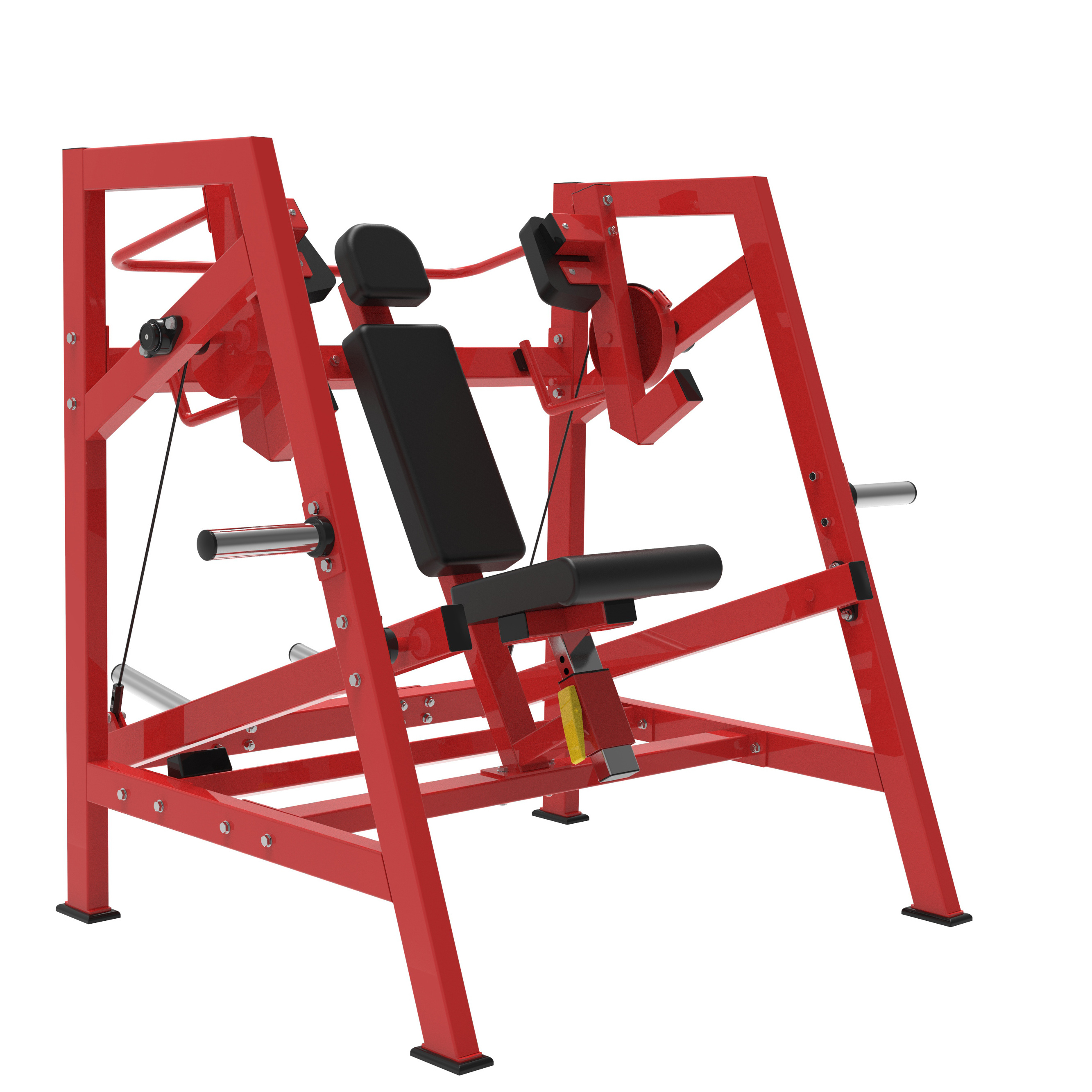 Professional fitness equipment Back press training pull over machine