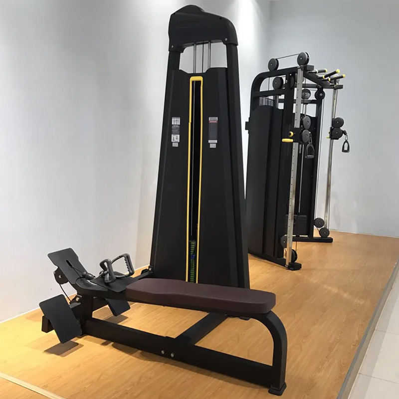 Commercial Fitness Equipment Pin Loaded Strength Gym seated low Long Pull/Long Row Strength Machine