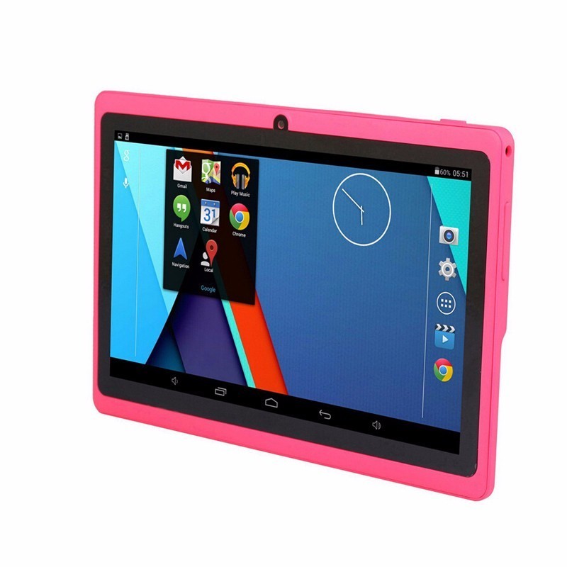 China manufacture Cheap 7 inch Allwinner A33 Q8 android tablet without sim card