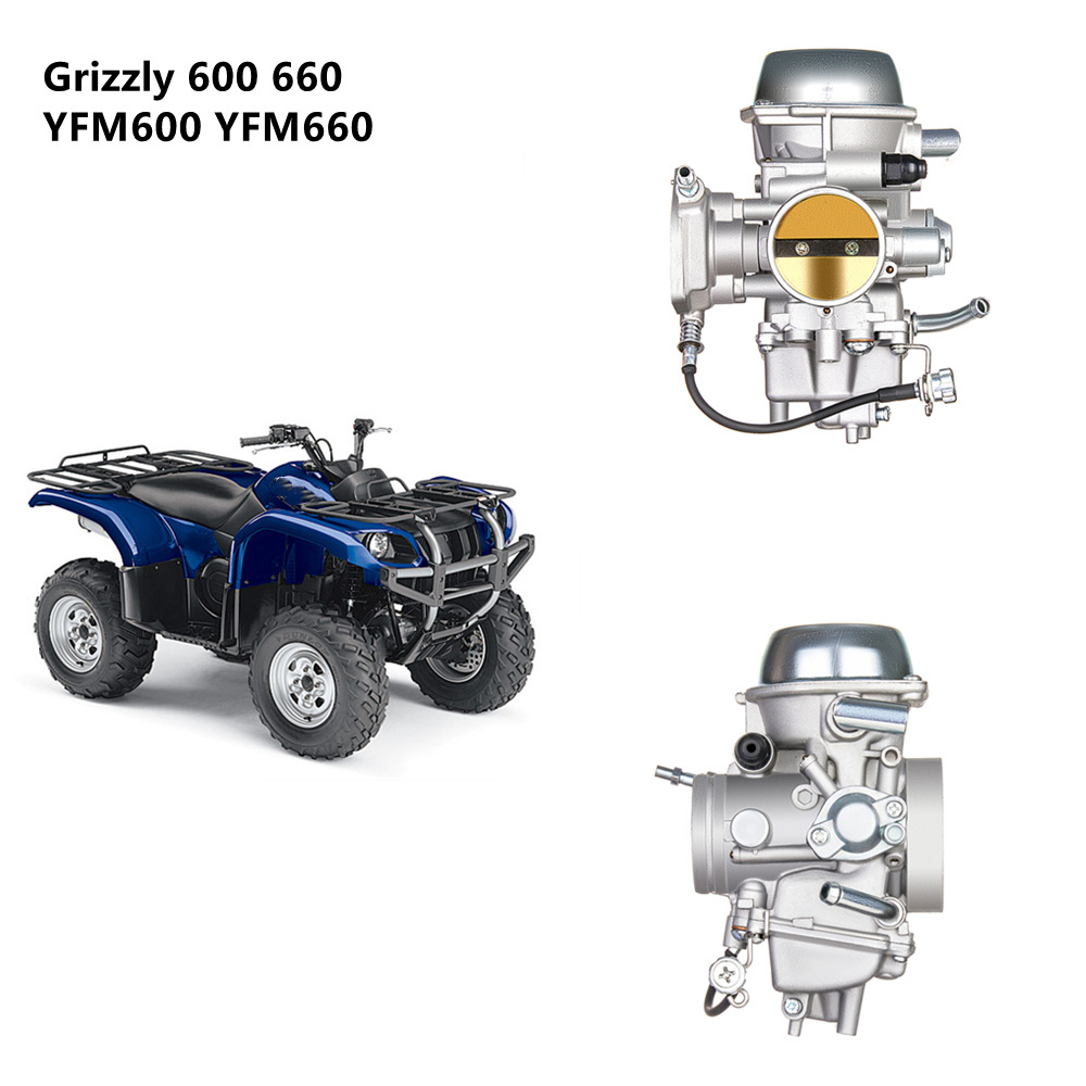 42MM Carburettor For Yamaha Grizzly 600 660 YFM 600 660 YFM600 YFM600F YFM600FWA YFM660 YFM660F YFM660FA YFM660FG ATV Quad