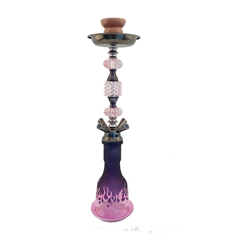 Spot new pink four-pipe Arab hookah metal high-grade Middle East style hookah