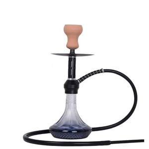 High class grade 304 stainless steel hookah shisha base pipe for german russia mexanika smoke without glass