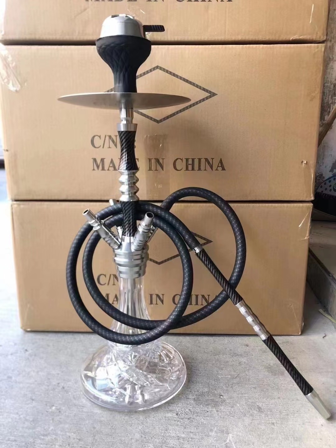 Hookahs Designs Shisha Gravity Portable Smoke Glass Sheesha Wholesale Cheap Nargile  Hookah