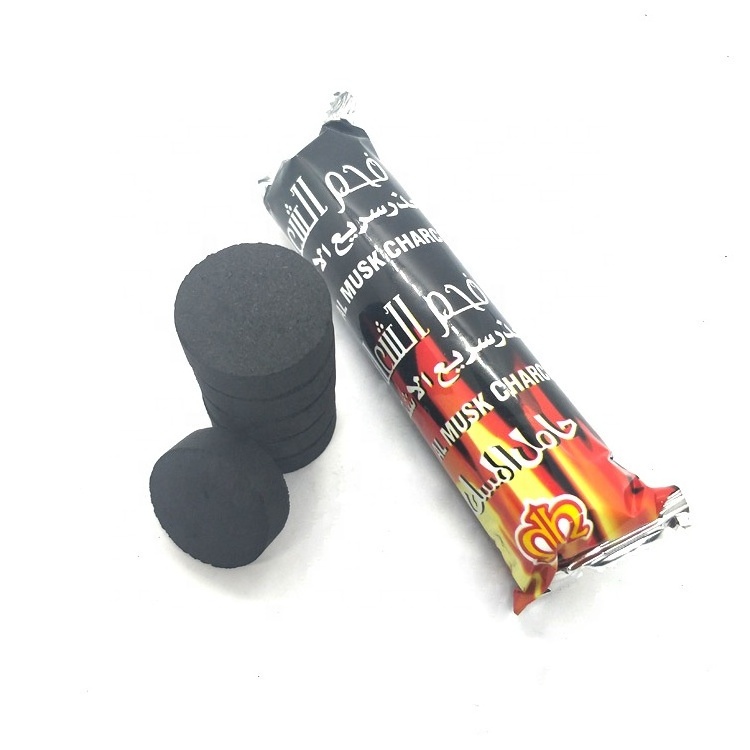 Shisha hookah incense coal quick burning lighting charcoal for waterpipe shisha narguile coal