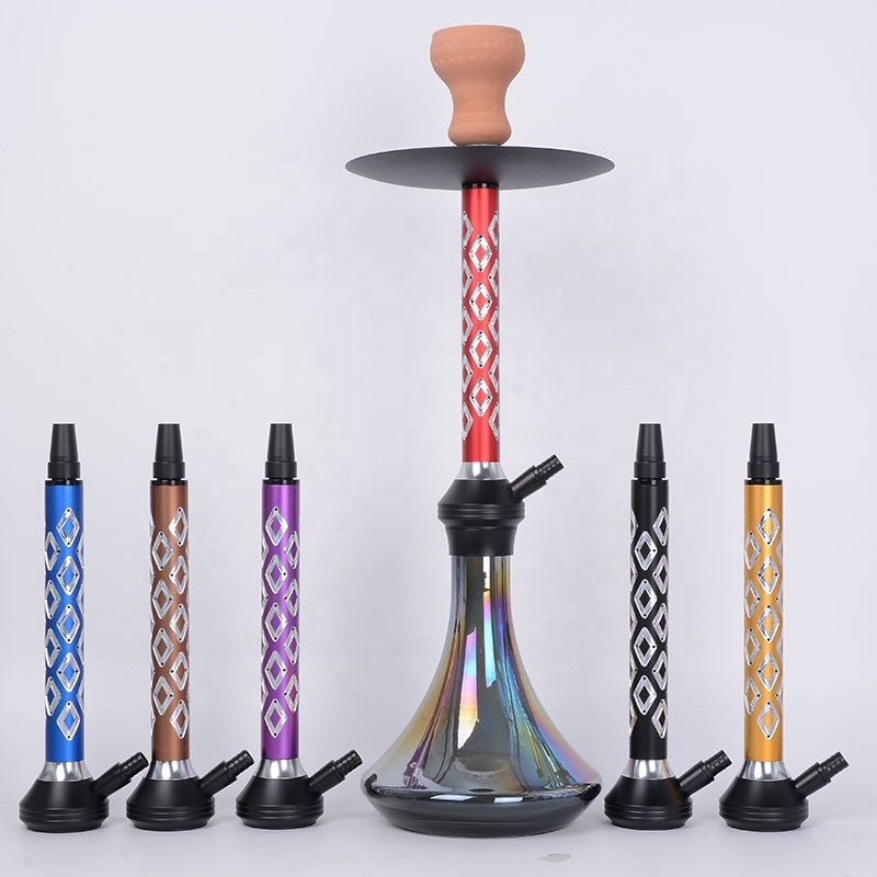 Wholesale Alpha X Hookah Russian Stainless Steel Bonges Camouflage Spot Whole Set