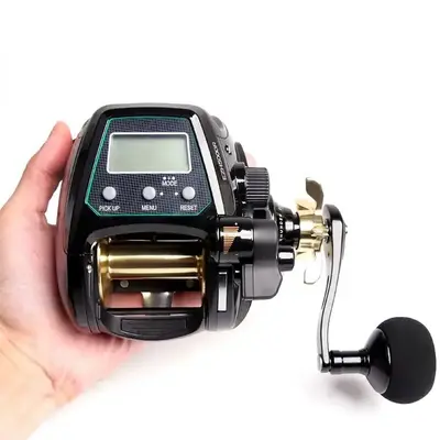 RUNTOO New Marine Saltwater Deep Sea Jigging Trolling Reels Tuna Baitcasting Boat Electric Fishing Reel