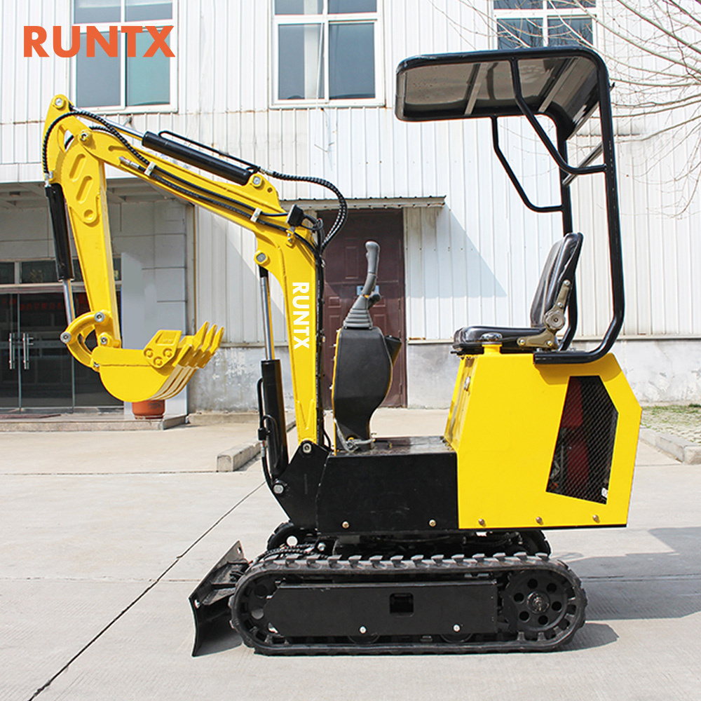 RTX Mini excavator 1Ton Soil Excavator Small Digger For Sale