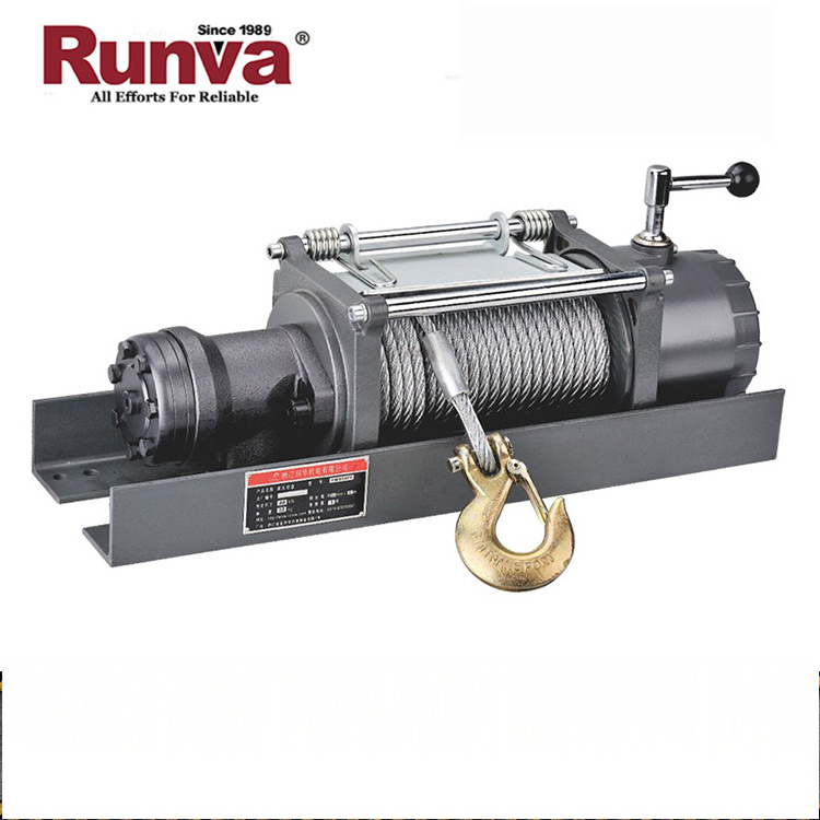 HWX 10000YD Runva top quality 10000 lbs Hydraulic motorized winch