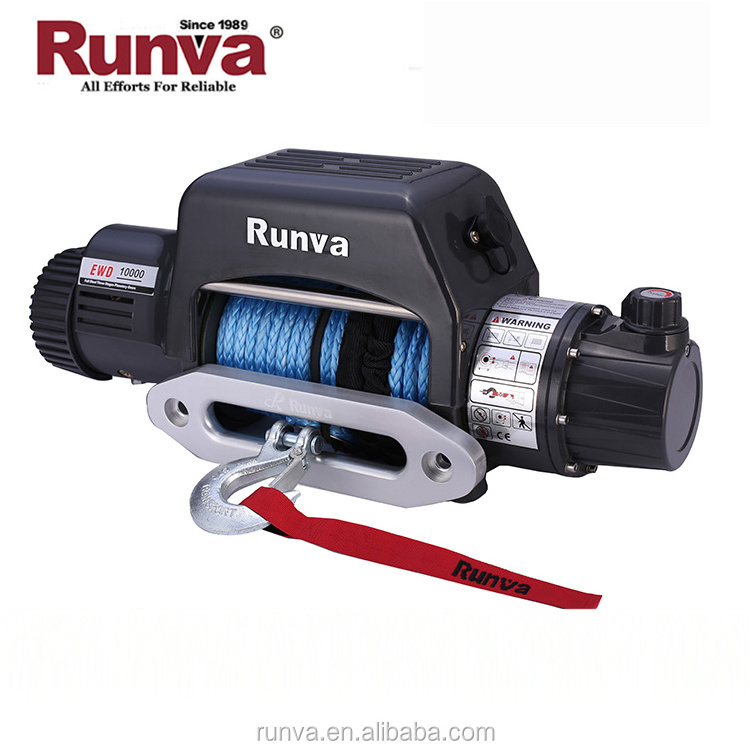 Runva 12000 lbs dc 12v/24v electric winch