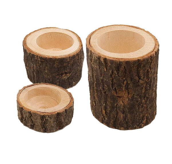 luxury small personalized other decorative tea light wooden candle holder for table centerpiece