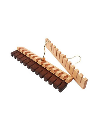 Wooden belt organizer Wooden wall mounted belt hanger