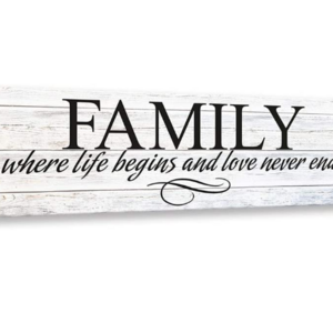 wholesale rustic wall art wood Motto board hanging Inspirational Quotes printed sign for home decoration