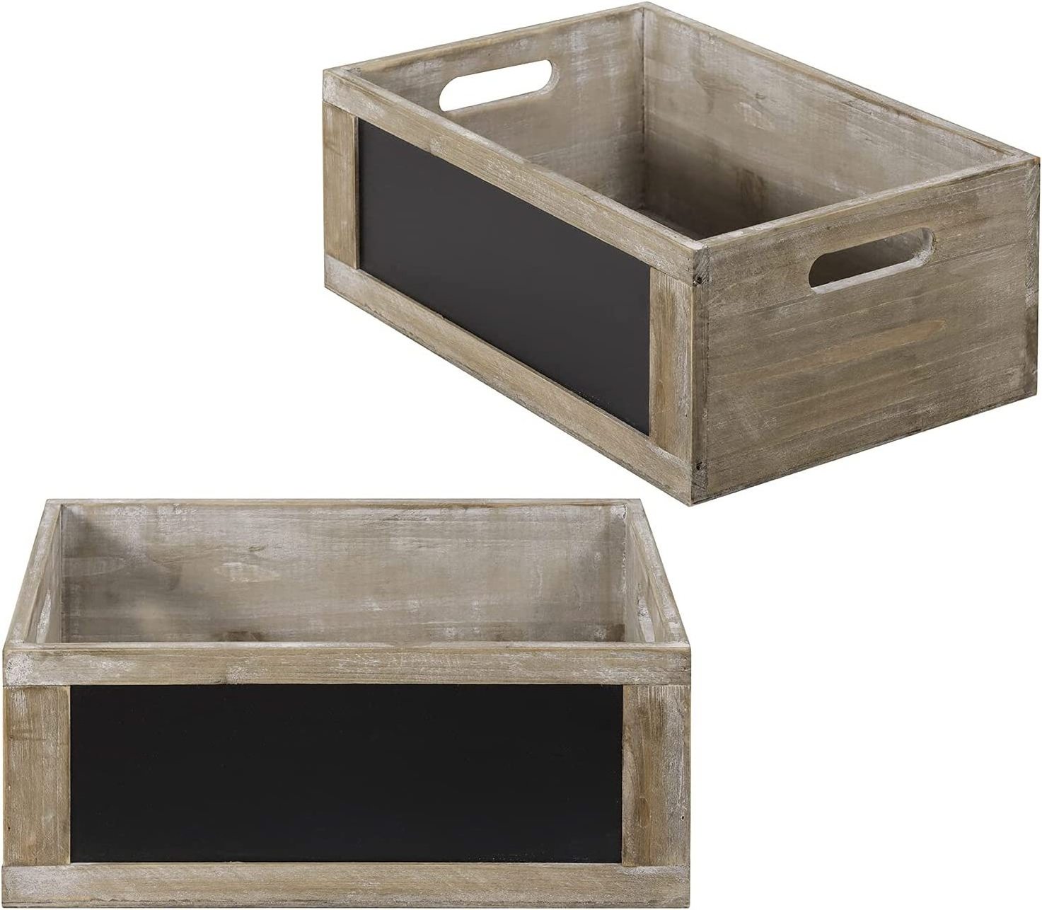 wooden storage box wood organizer wooden crate