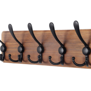 heavy duty wall mounted wooden metal coat hanger modern clothes hat hanging rack metallic wall hooks coat racks