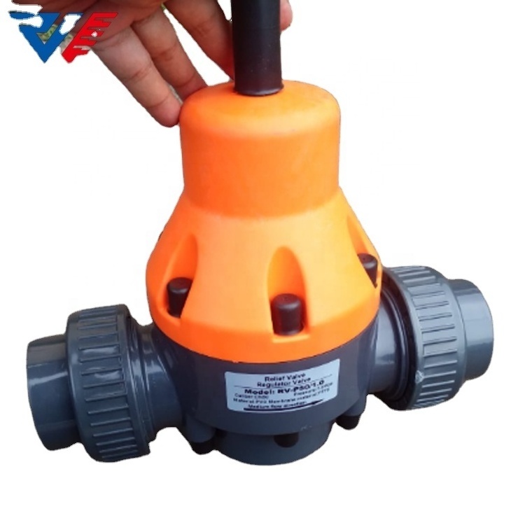 upvc Plastic Regulator Safety Relief Back Pressure Valve