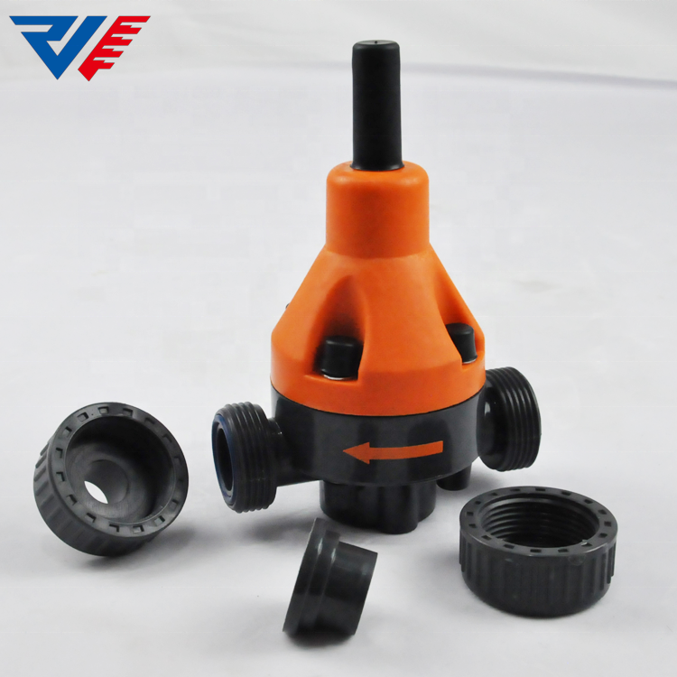 upvc Plastic Regulator Safety Relief Back Pressure Valve