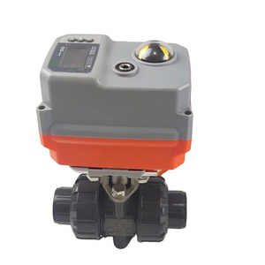 Motorized Electric Actuator China Control Automatic Water Treatment Motor Actuated Ball Valve